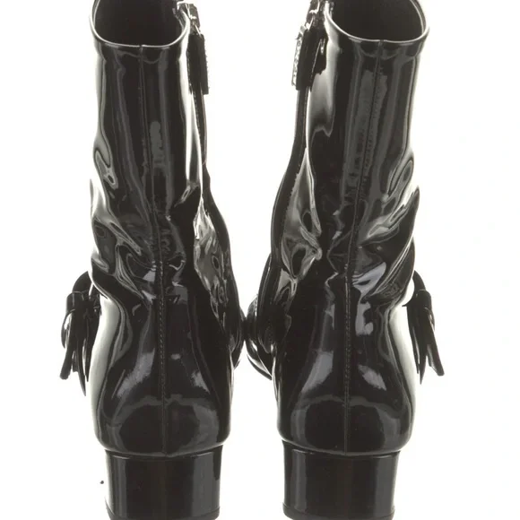 Gucci Patent Leather ♡ Sock Boots - Picture 7 of 7